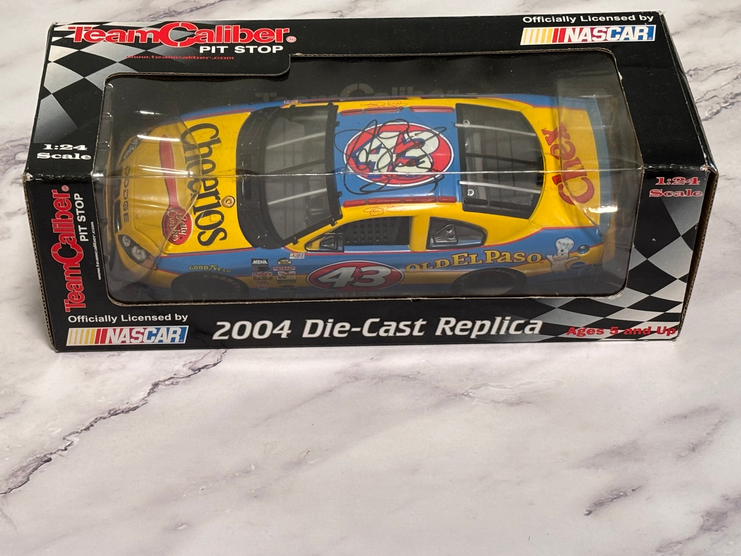 2004 Jeff Green Cheerios 1/24 Team Caliber Pit Stop Nascar Autographed Signed