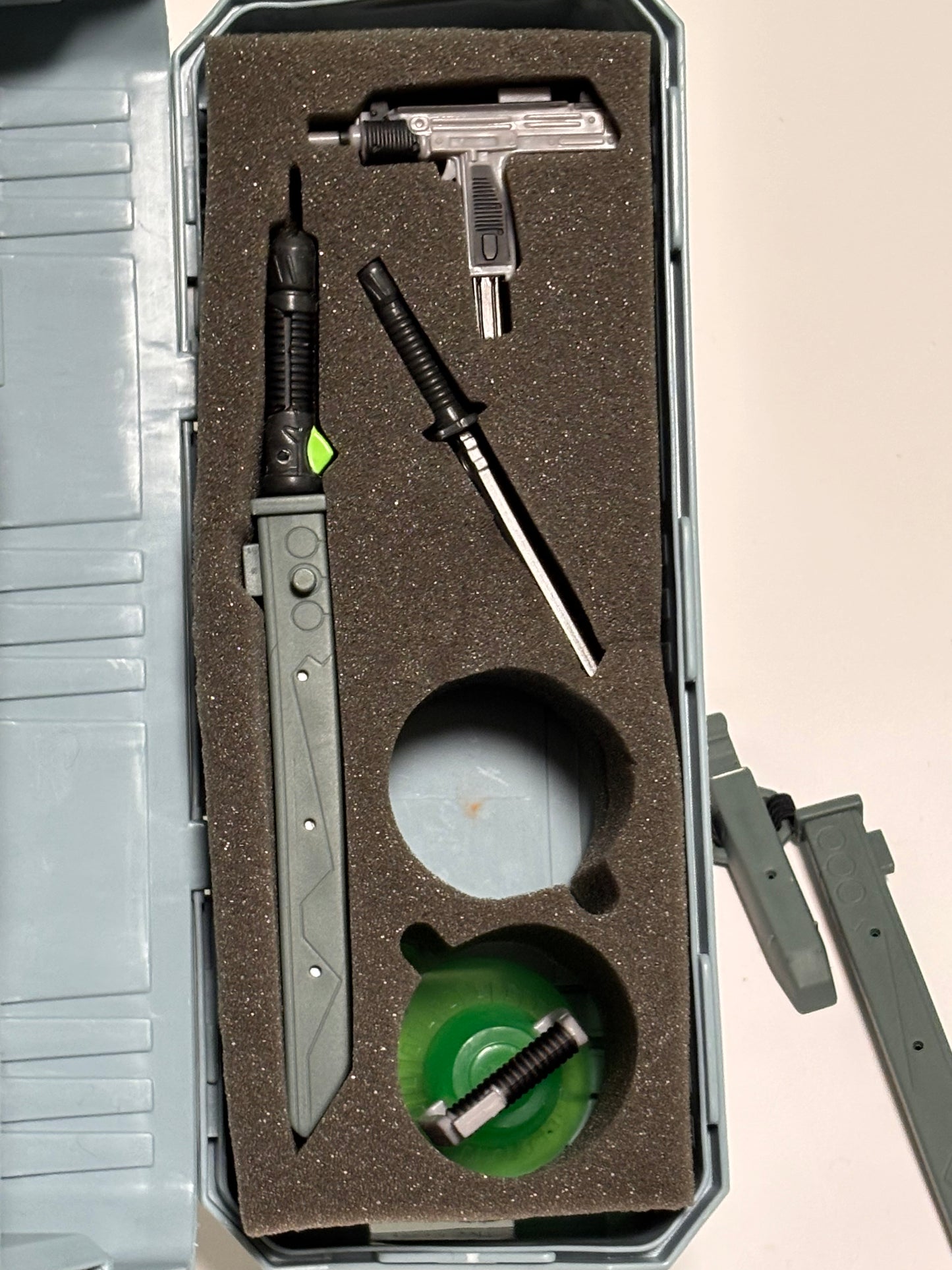 Gi Joe Sigma 6 8” Action Figure Commando Snake Eyes Case & Accessories
