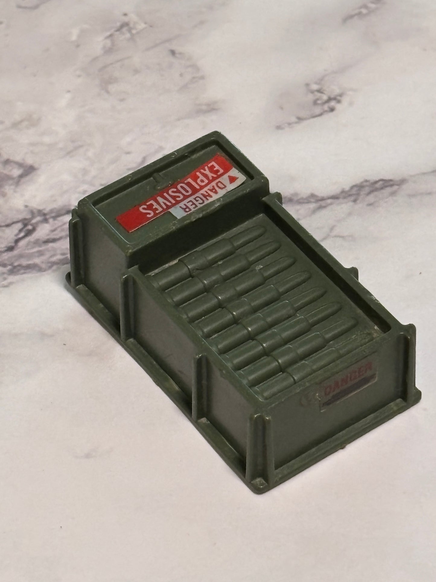 Mortar Defense Unit Ammo Crate GI Joe 1984 Hasbro Action Figure Playset