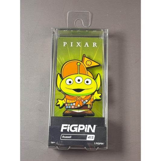 FiGPiN Classic Pixar Russell #413 Alien Remix Collectible Enamel Pin Up
