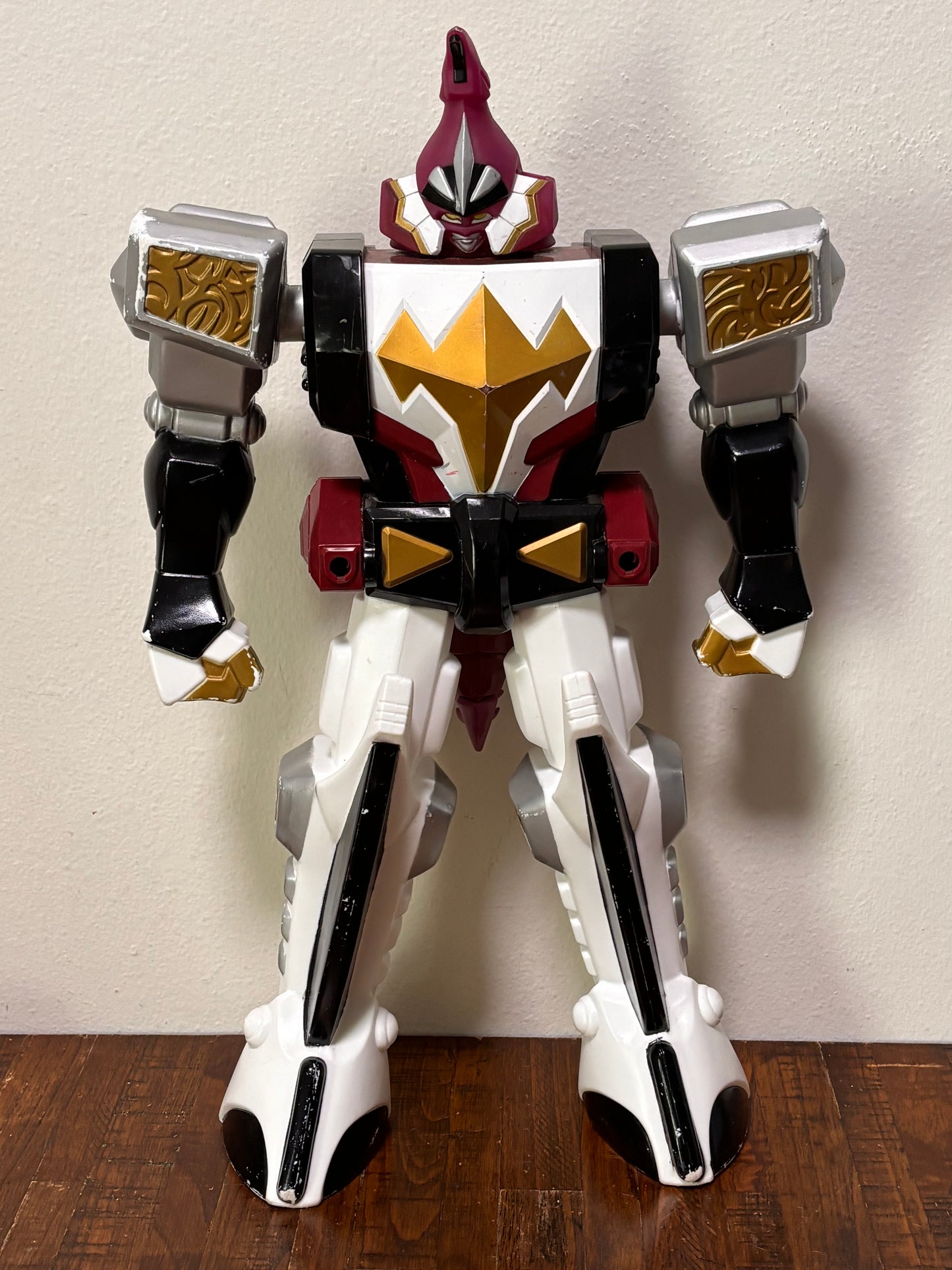 Vintage 24" Bandai Power Rangers Dino Thunder Jumbo Stegazord Action Figure 2004