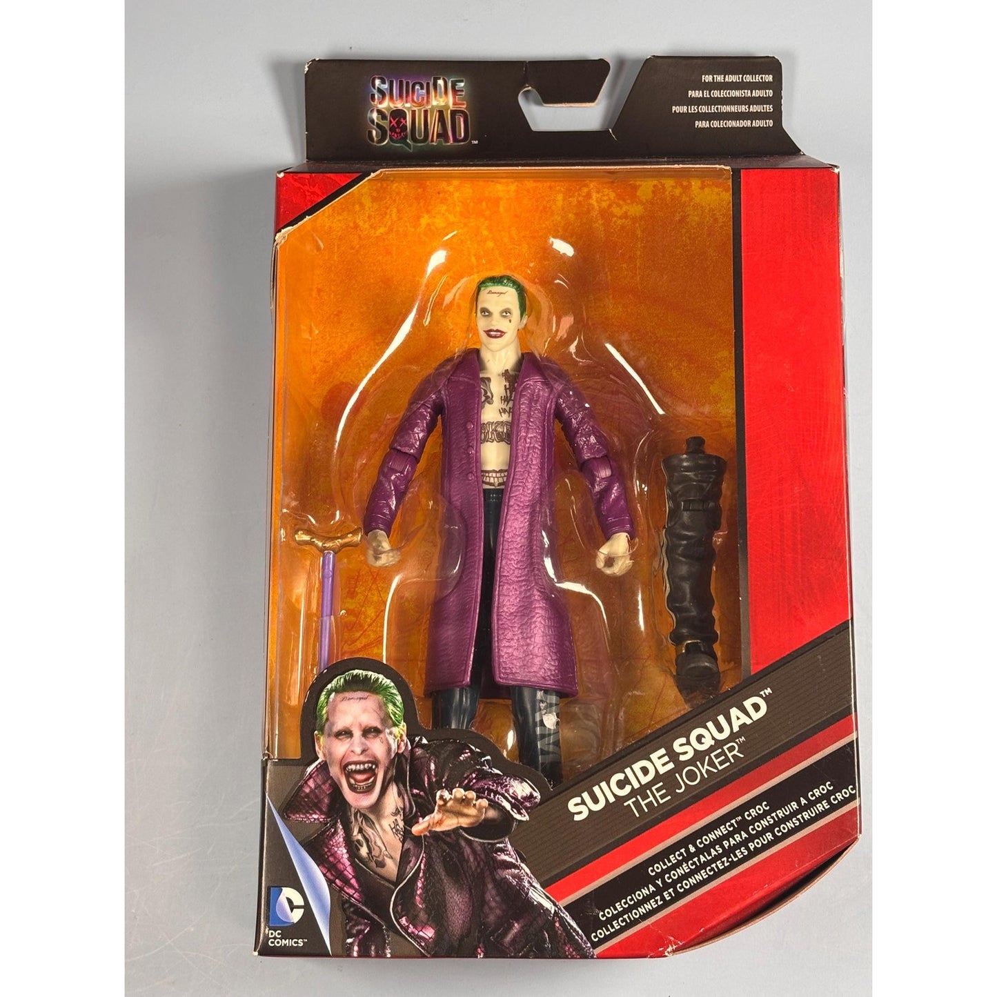 DC Comics Universe Multiverse 6" Suicide Squad The Joker Batman Figure BAF Croc