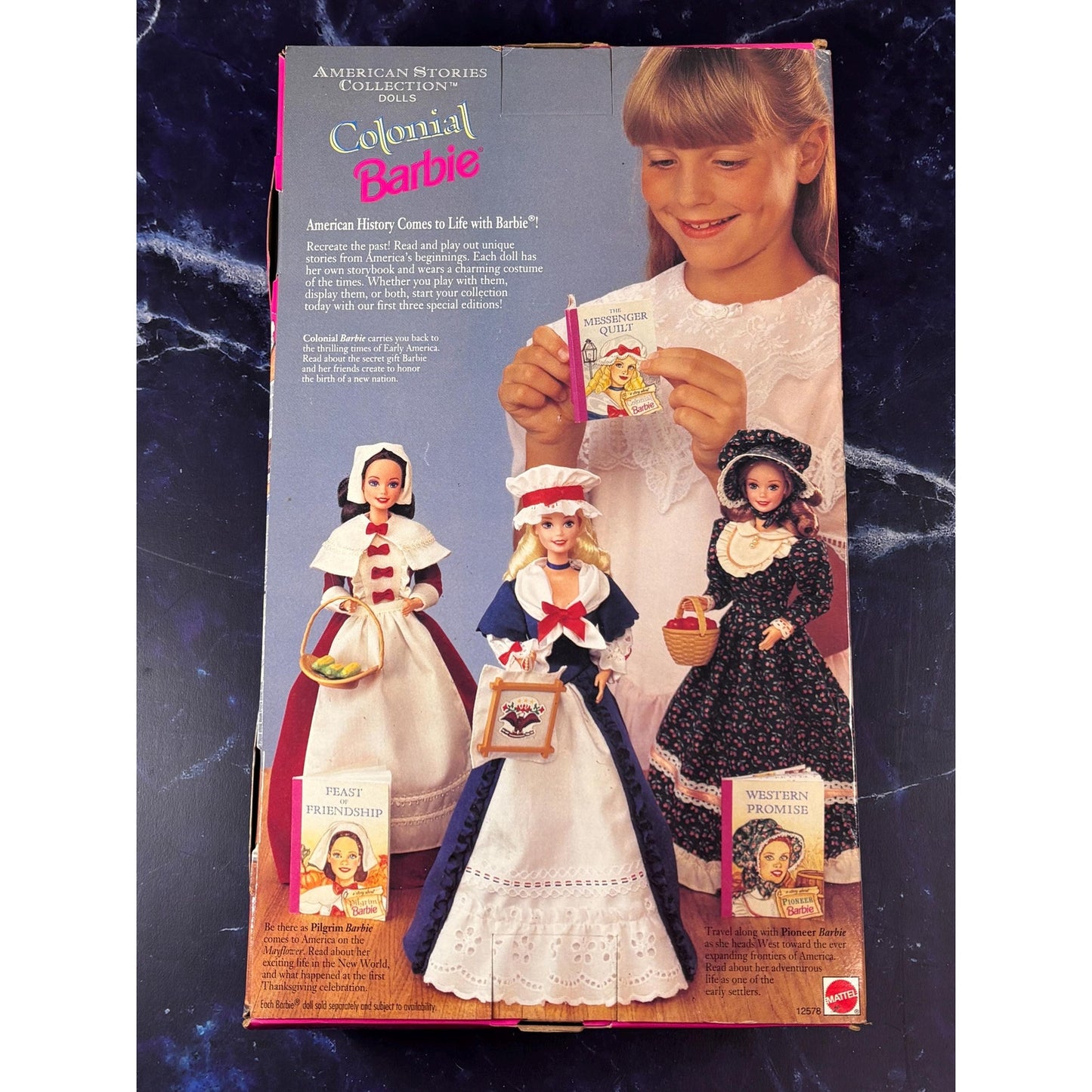 1994 Colonial Barbie Doll Special Edition American Stories Collection 12578 New