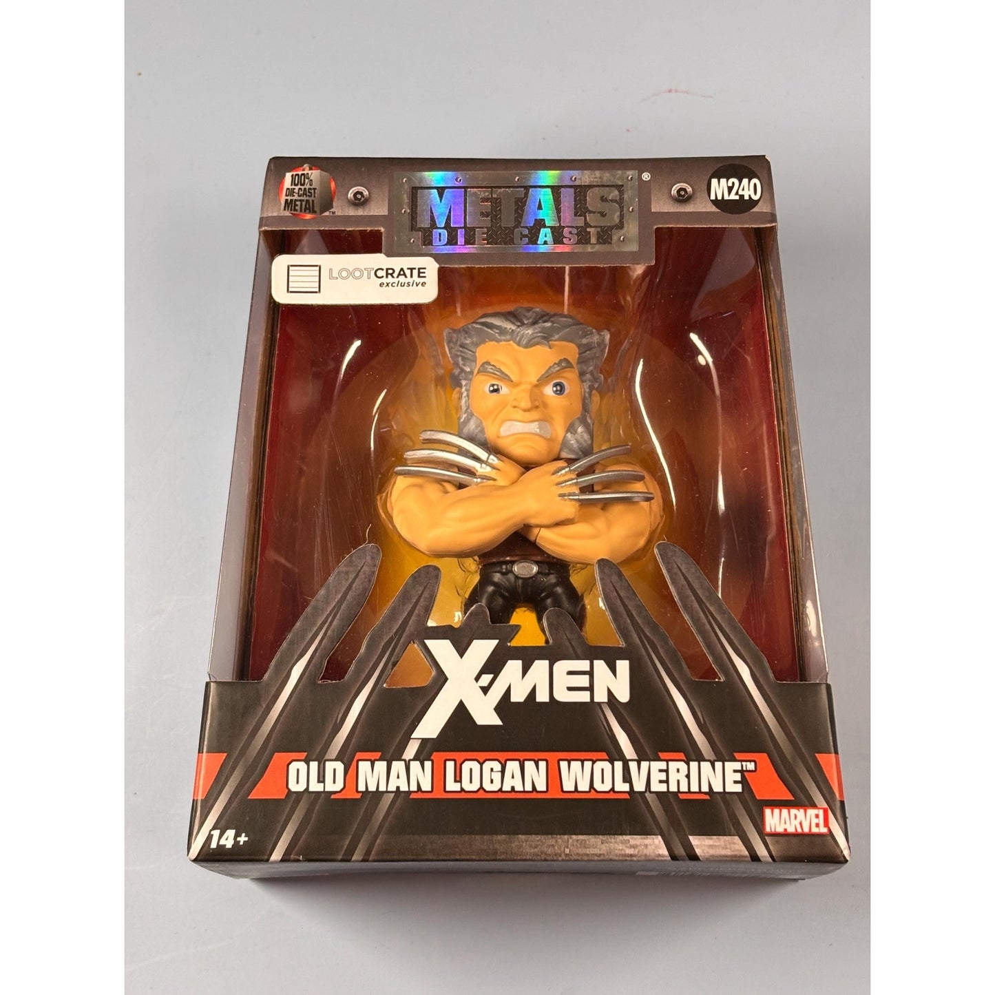 Loot Crate Exclusive Metals Die Cast Marvel's X-Men Old Man Logan Wolverine M240