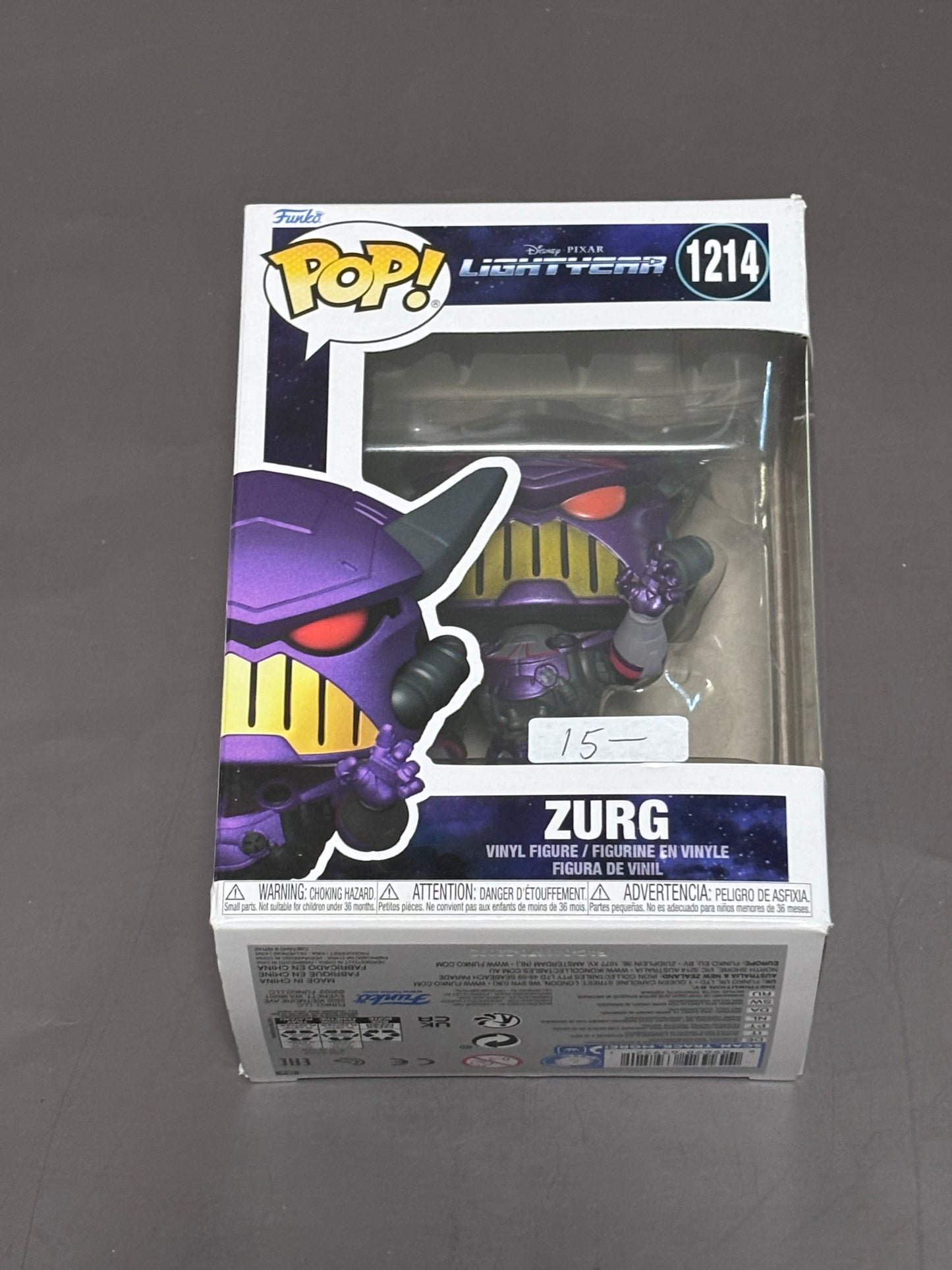 Funko Pop! Vinyl Lightyear Zurg #1214 Figure Disney Pixar Movies Collectible