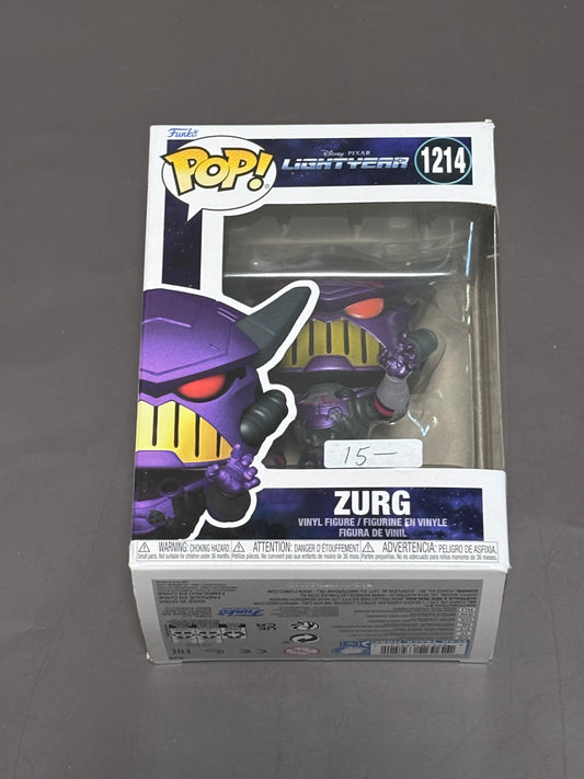 Funko Pop! Vinyl Lightyear Zurg #1214 Figure Disney Pixar Movies Collectible