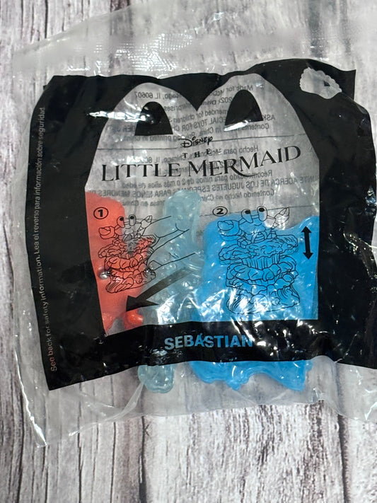 McDonald's Happy Meal Toy Walt Disney The Little Mermaid Sebastian #1 New