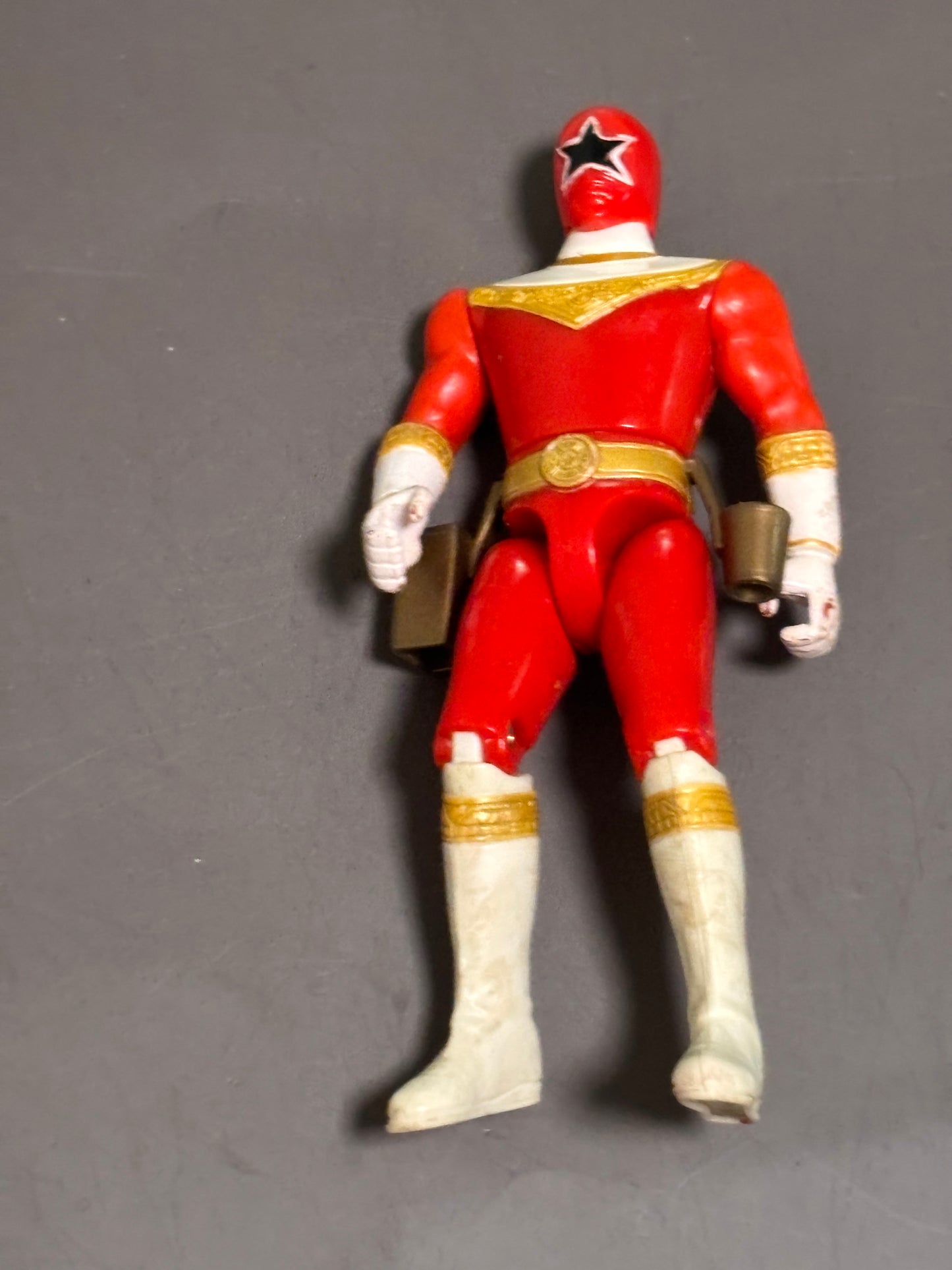 Power Rangers Zeo 5" Red Ranger V Sword Action Figure Tommy Oliver 1996