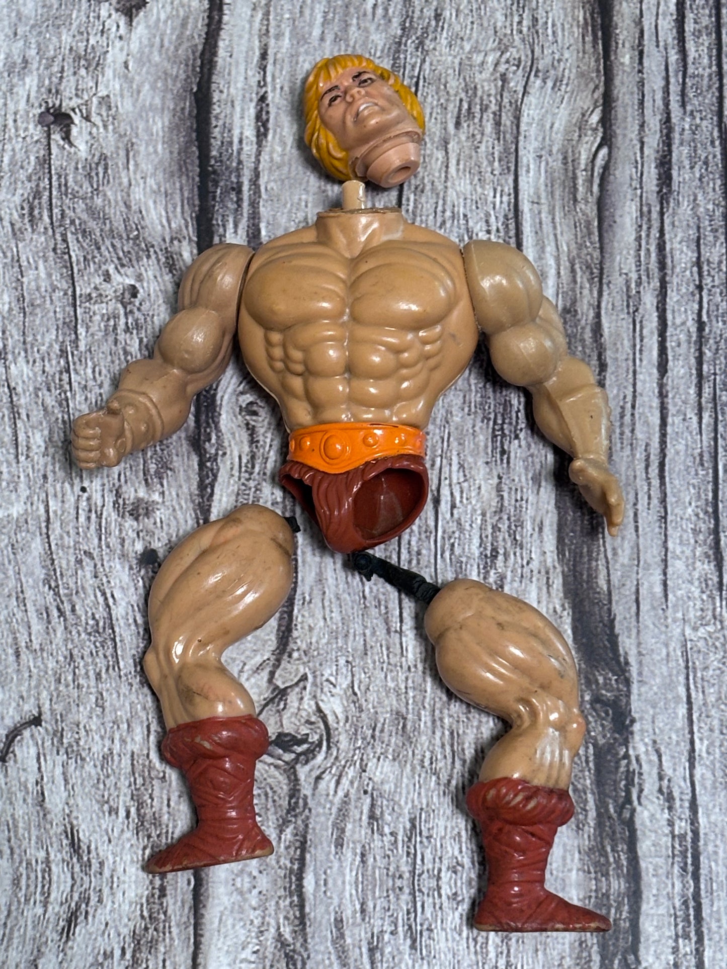 Masters of the Universe He-man action figure Taiwan original 1981 MOTU Mattel