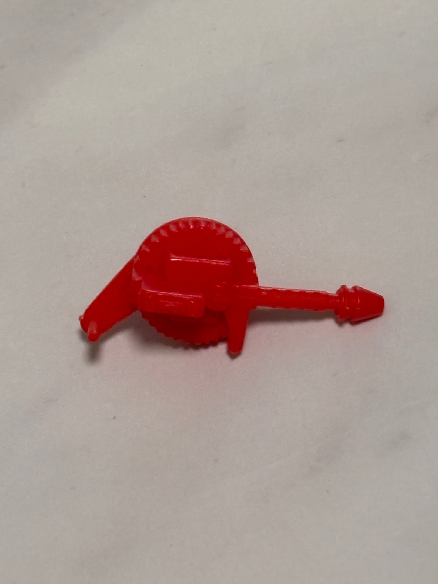 Vintage GI Joe 1986 Cobra Stun Rear Machine Gun Red