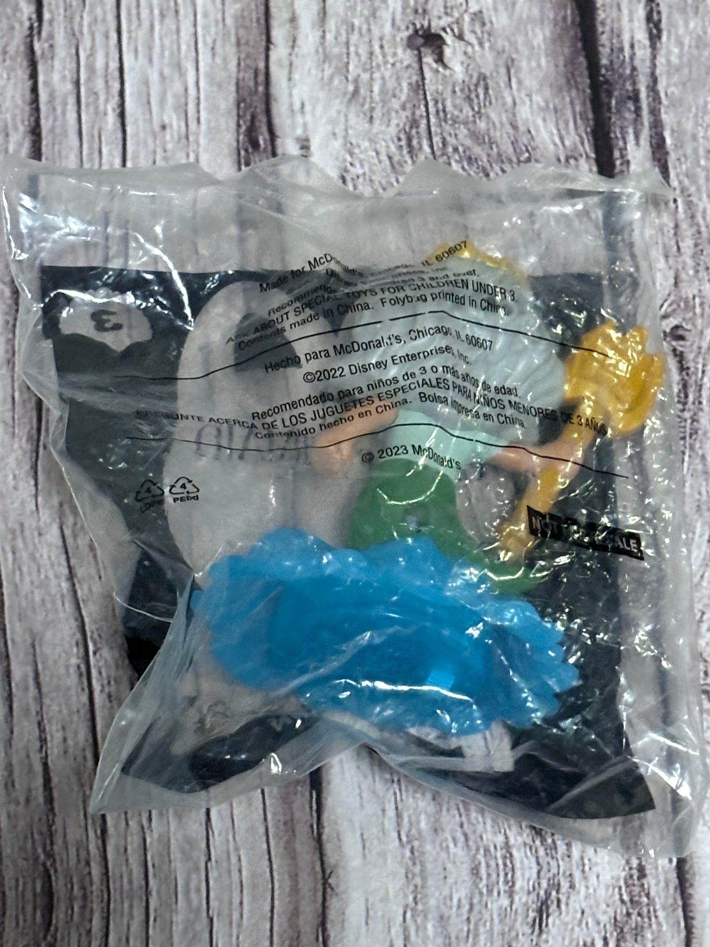 2023 McDonald's Disney The Little Mermaid King Triton Happy Meal Toy New #3