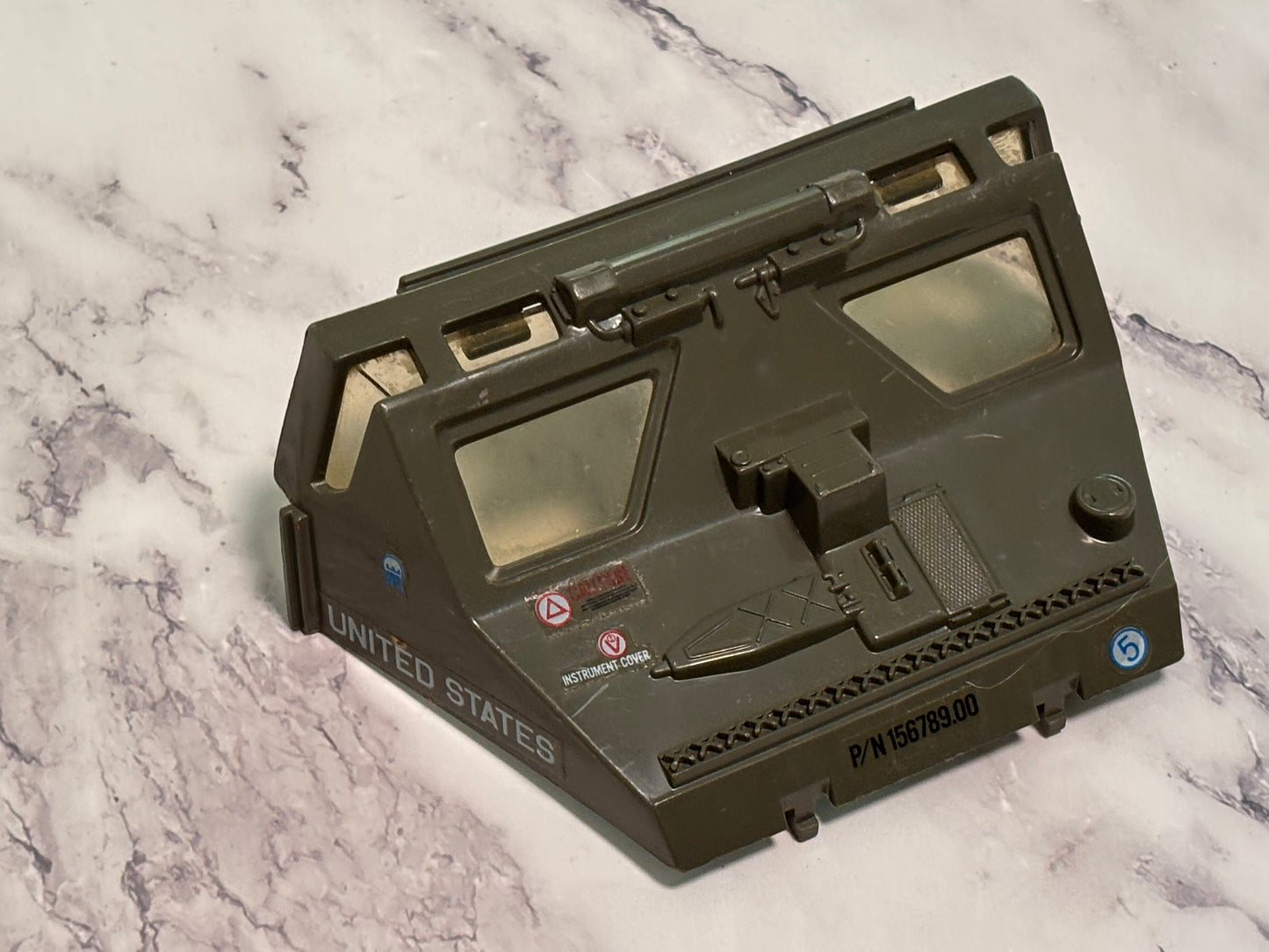 GI Joe APC Amphibious Personnel Carrier Front Canopy Cab & Windshield Part 1983