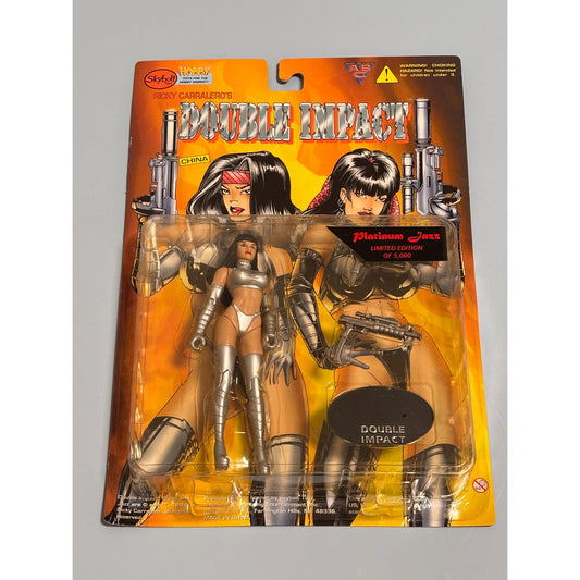 NEW Double Impact Platinum Jazz Action Figure Limited Edition SkyBolt Toyz 1998