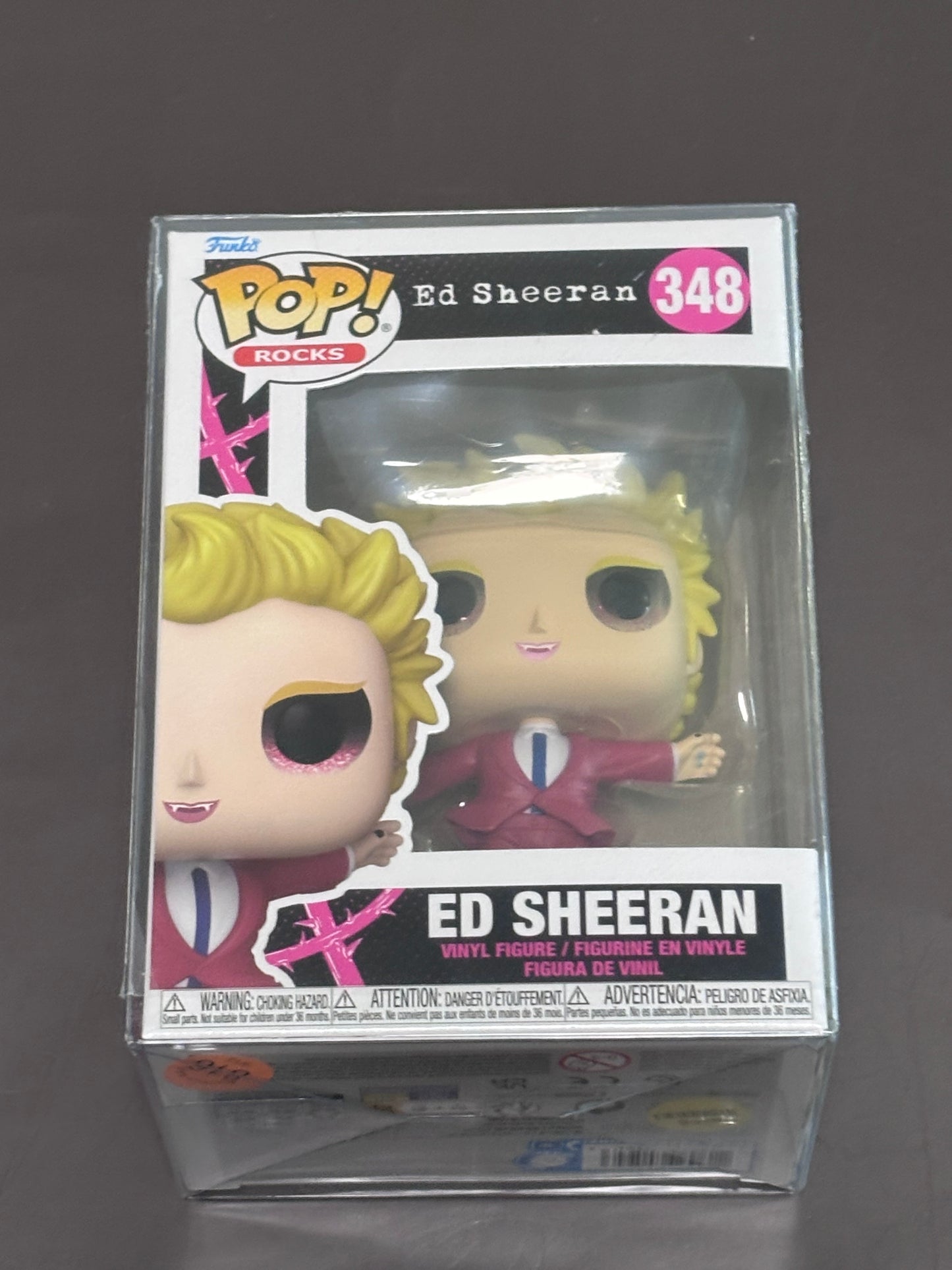Funko Pop! Rocks #348 Ed Sheeran Bad Habits/Vampire Collectible Vinyl Figure New