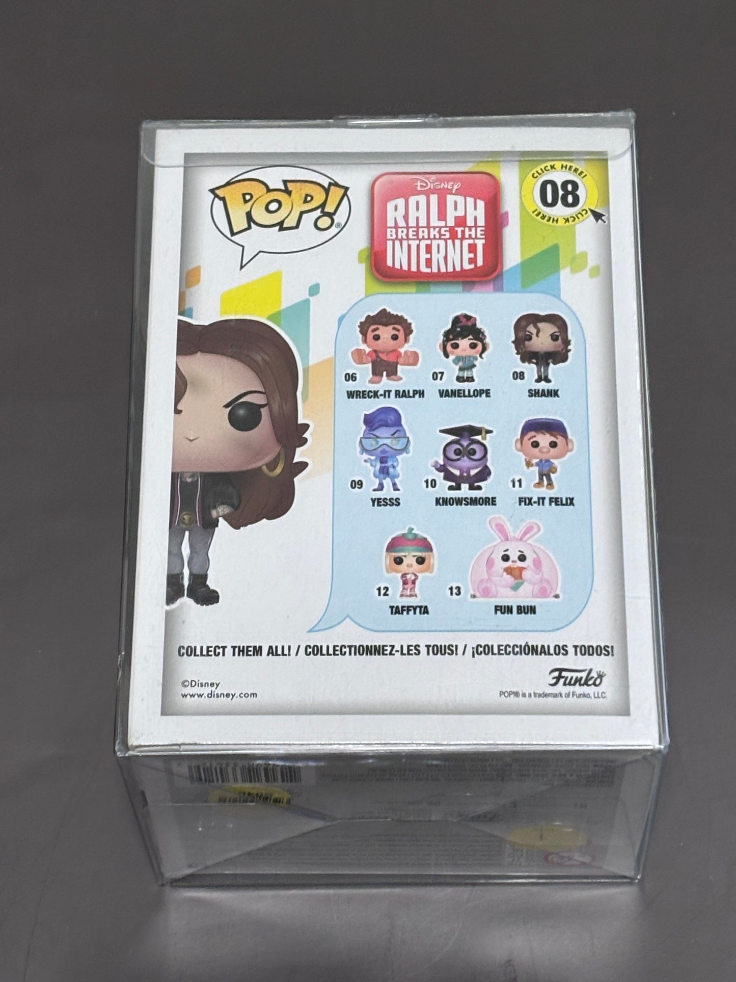 Funko Pop! Vinyl Shank Ralph Breaks the Internet Figure #08 Disney Movies