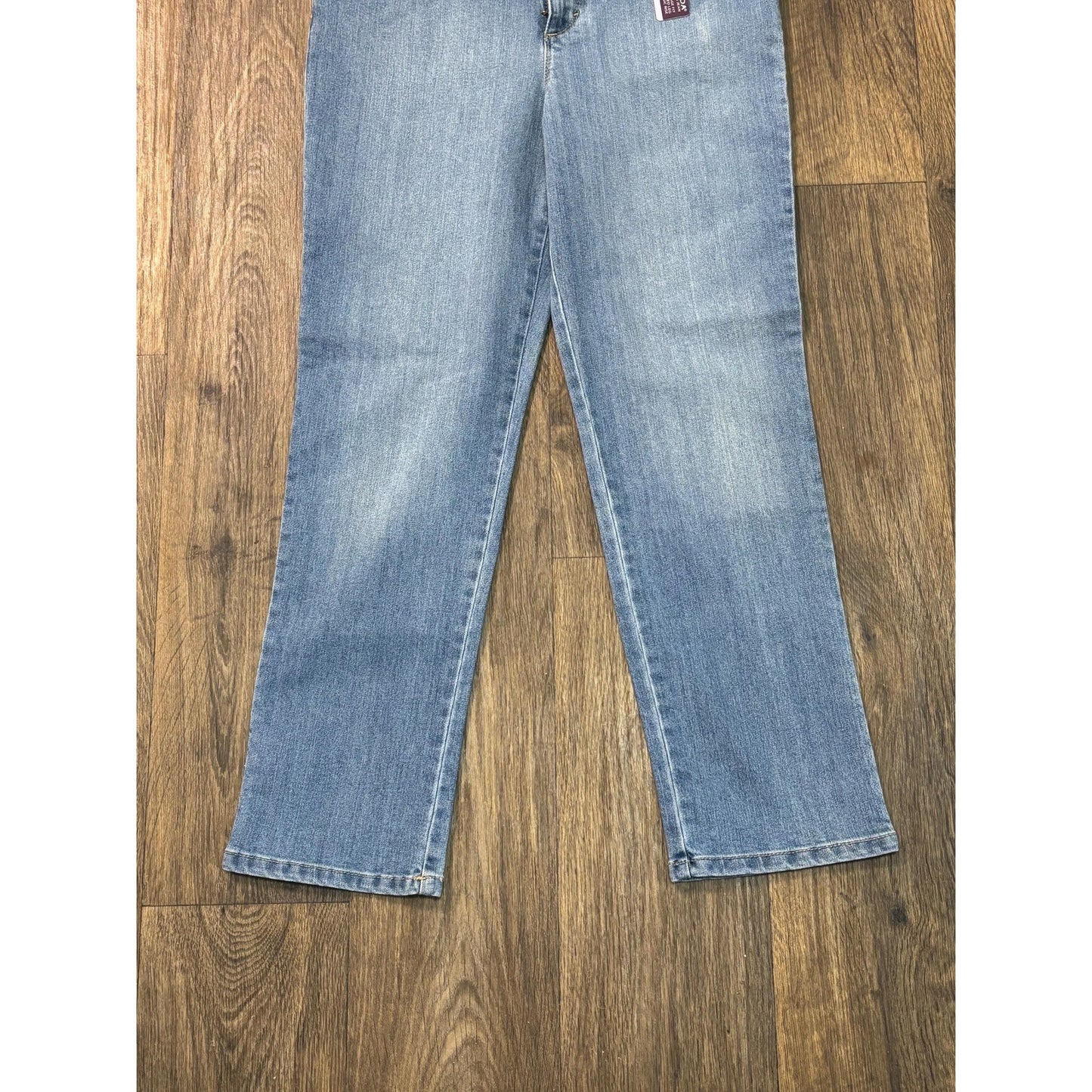 Gloria Vanderbilt Women's Amanda Blue Jeans Classic Rise Tapered 10P Short NWT