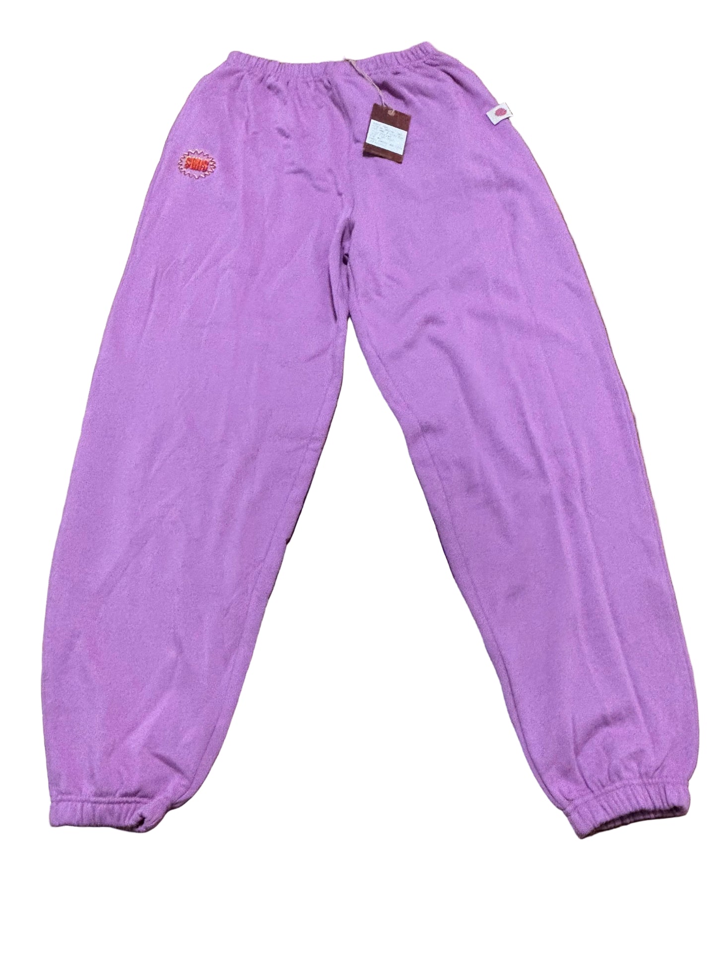 Phoenix Suns Mitchell & Ness NBA Retro Hardwood Classic HWC Golden Hour Glaze Sweat Pants Light Purple Women’s Medium M New NWT