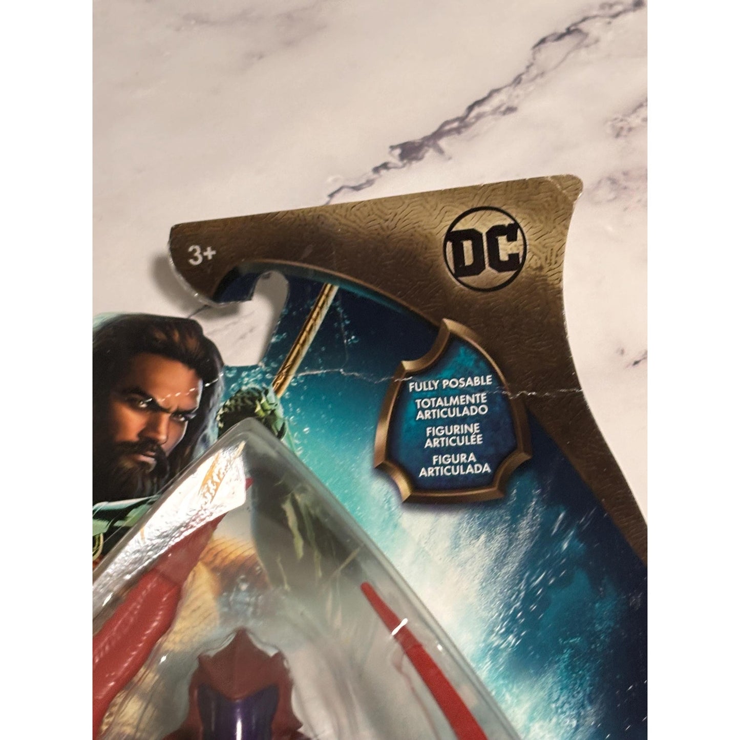 New Mattel DC Universe Aquaman Movie General Murk 6" Posable Action Figure 2018