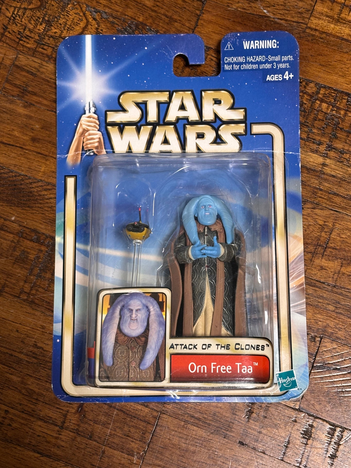 Disney Hasbro Star Wars Orn Free Taa Attack of the Clones 2002 Action Figure New