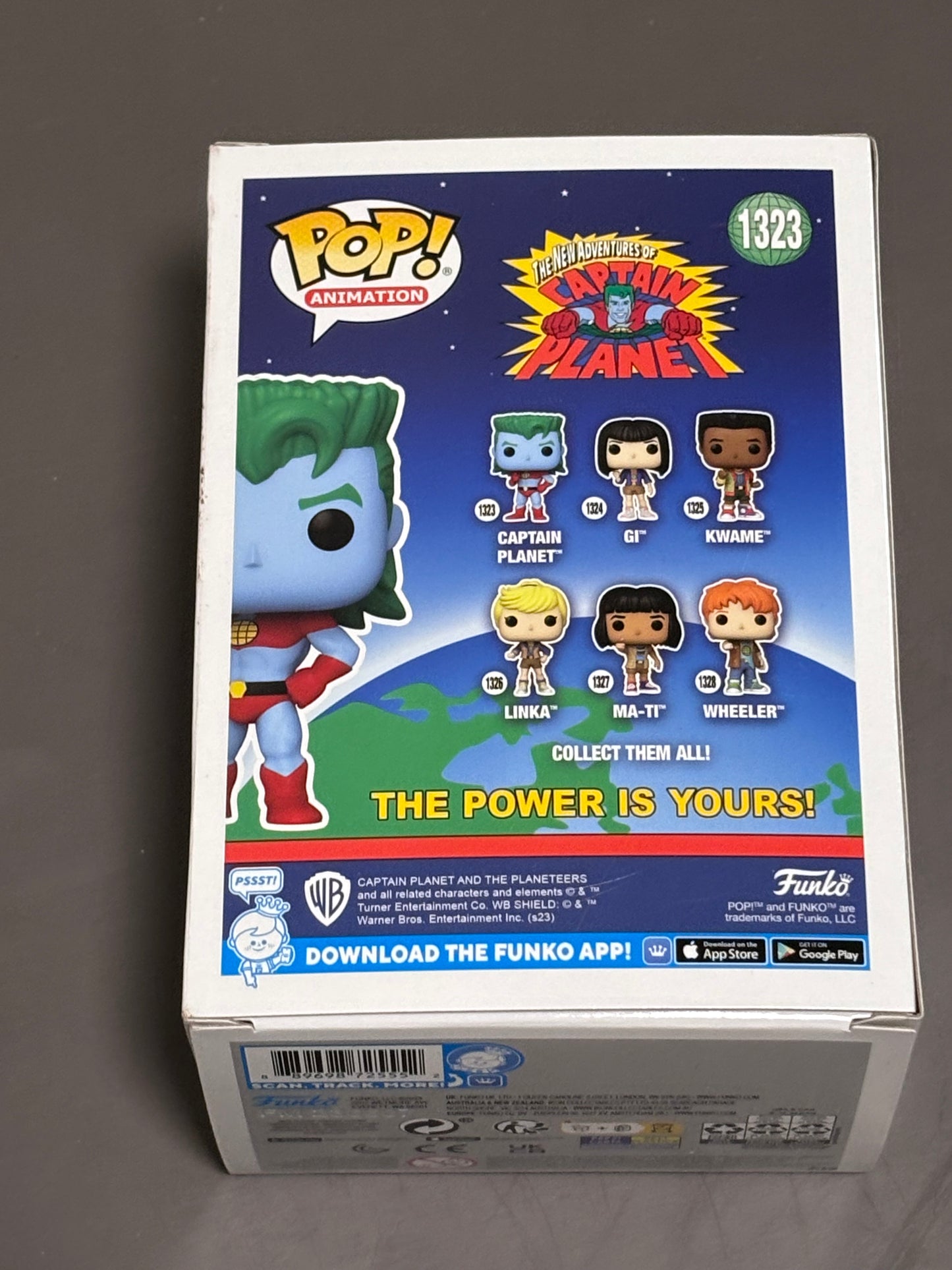Funko Pop! Vinyl: The New Adventures of Captain Planet - Captain Planet #1323