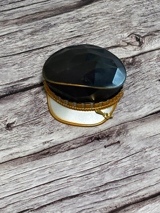 Lol Surprise Omg Doll Accessory Fame Queen Hat Black Gold Police Style #3865