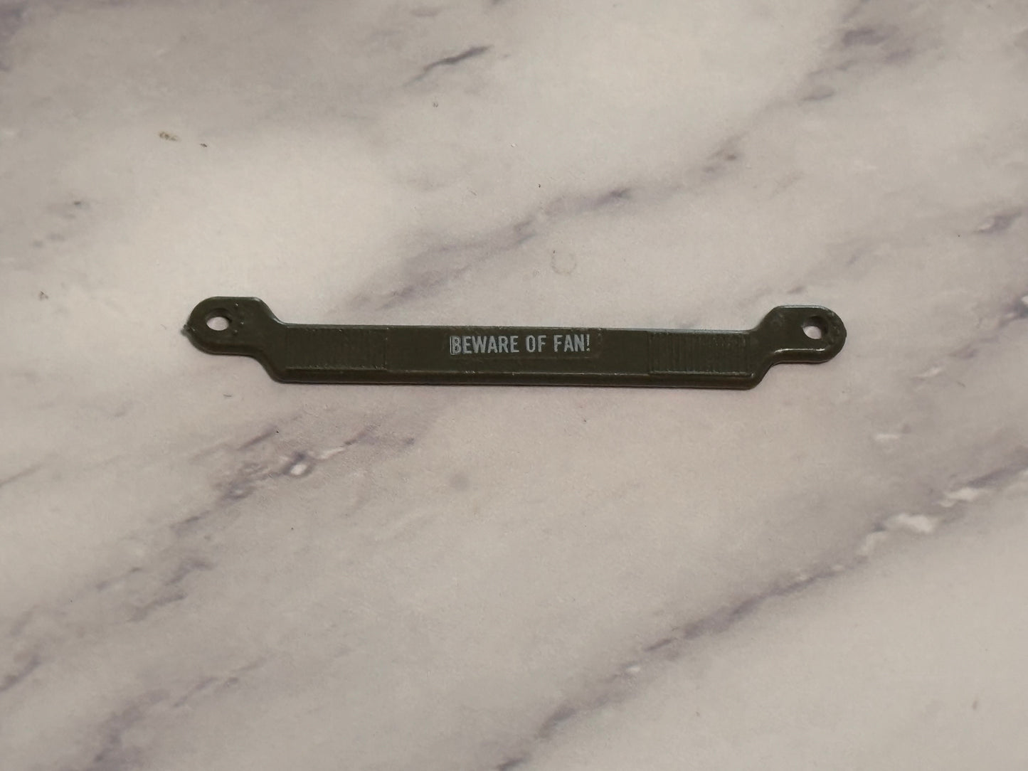 1984 Vtg Gi Joe Killer Whale Hovercraft Vane Fan Link Bar Vehicle Part Hasbro