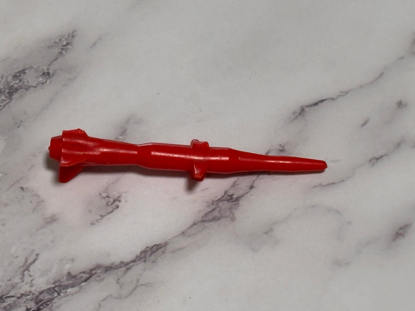 GI Joe Vehicle Cobra Stinger Missile Bomb 1984 Original Part Vintage Orange