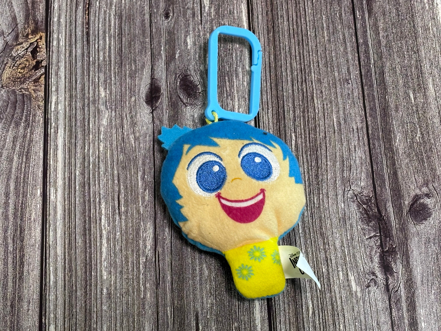 Inside Out Joy #5 Disney Pixar McDonalds Plush Toy Backpack Clip 2020 Feelings
