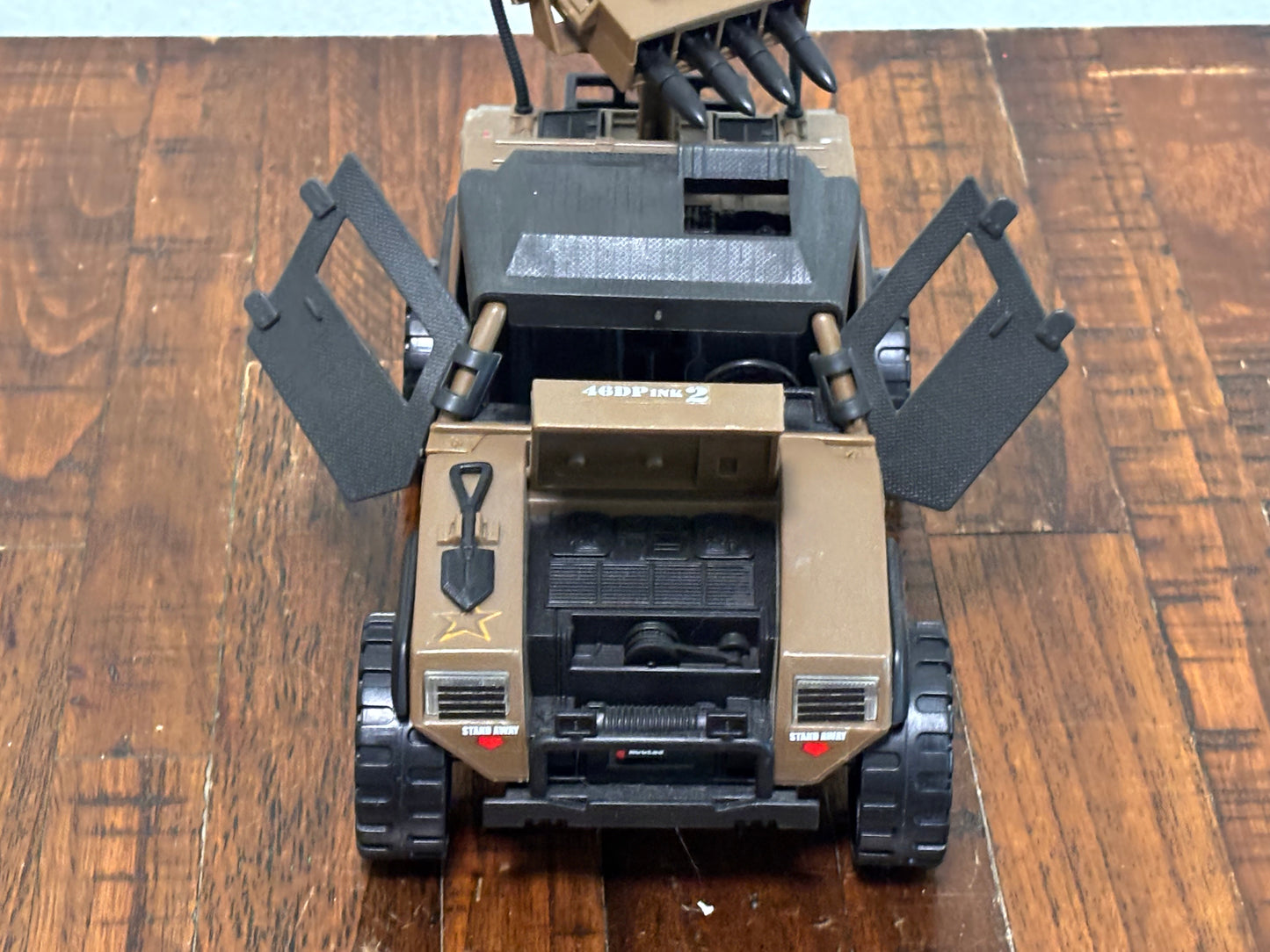 Gi Joe 50th Danger At The Docks 2014 SDCC Version Variant Tan VAMP MK II Brown