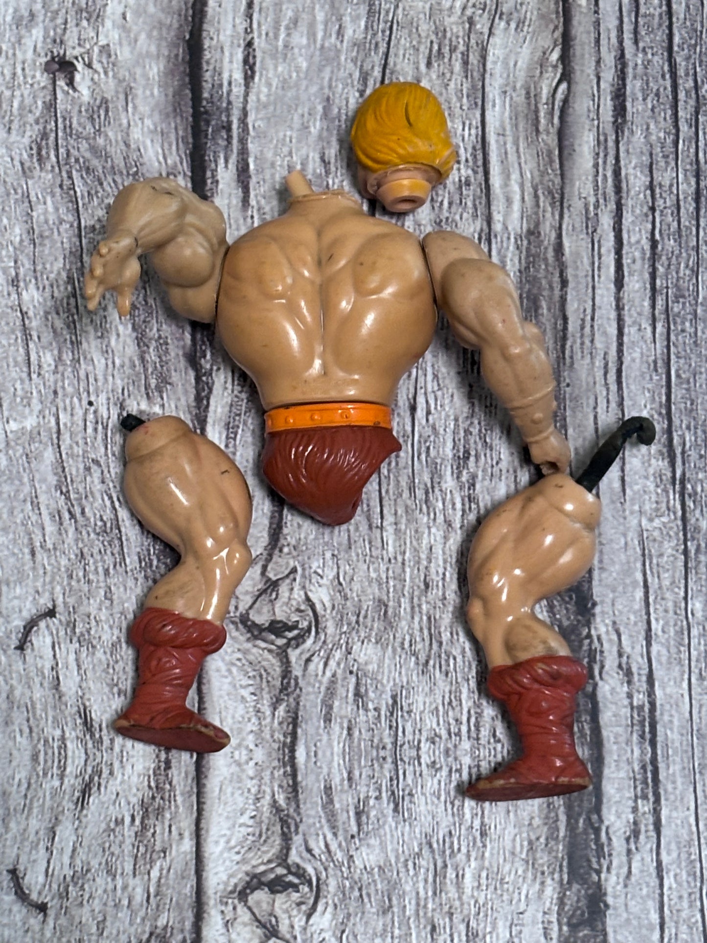 Masters of the Universe He-man action figure Taiwan original 1981 MOTU Mattel