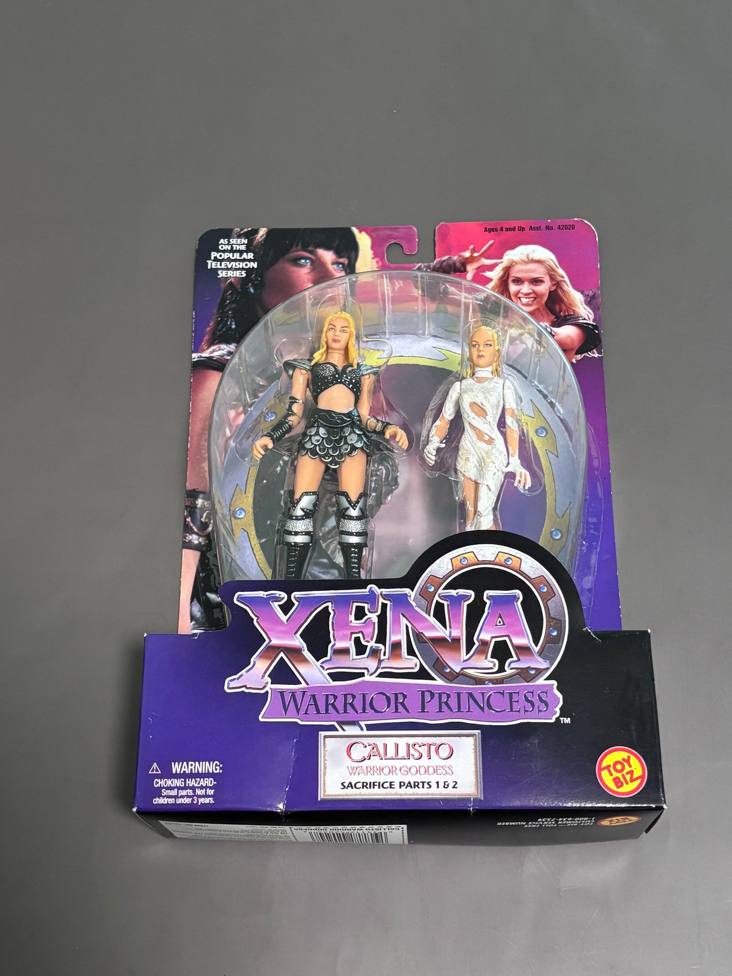 Xena Warrior Princess Callisto Warrior Goddess and Hope Action Figure - Toy Biz