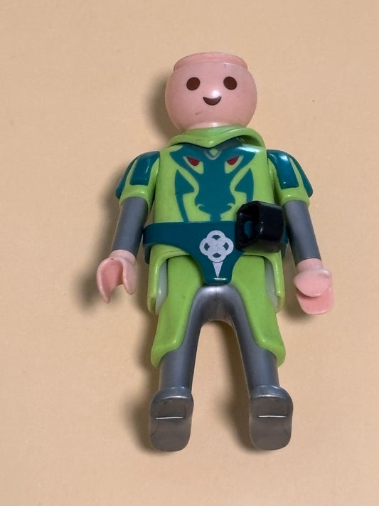 Playmobil Knight Dragon Slayer Knight Castle Green Replacement figure
