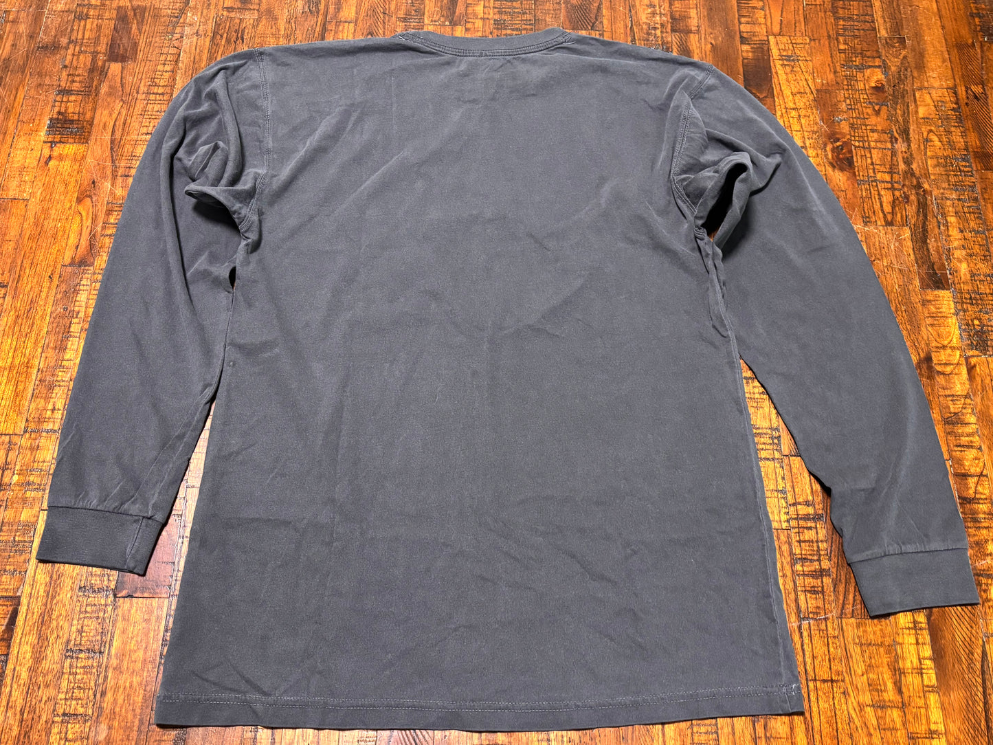 Utah Jazz Mitchell & Ness NBA Retro Hardwood Classic HWC Washed Long Sleeve Shirt Women’s Gray Charcoal Medium M New NWT