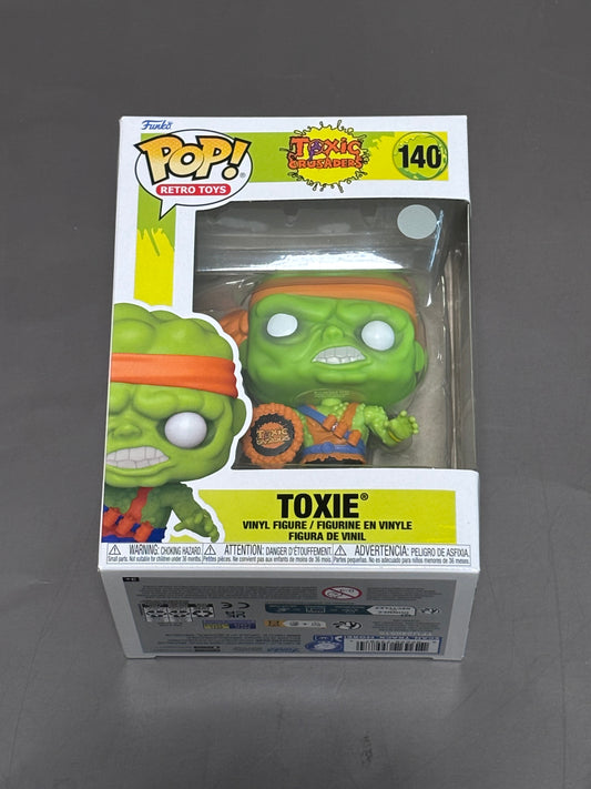 TOXIE - Toxic Crusaders Funko POP! Retro Toys #140 Collectible Vinyl Figure New