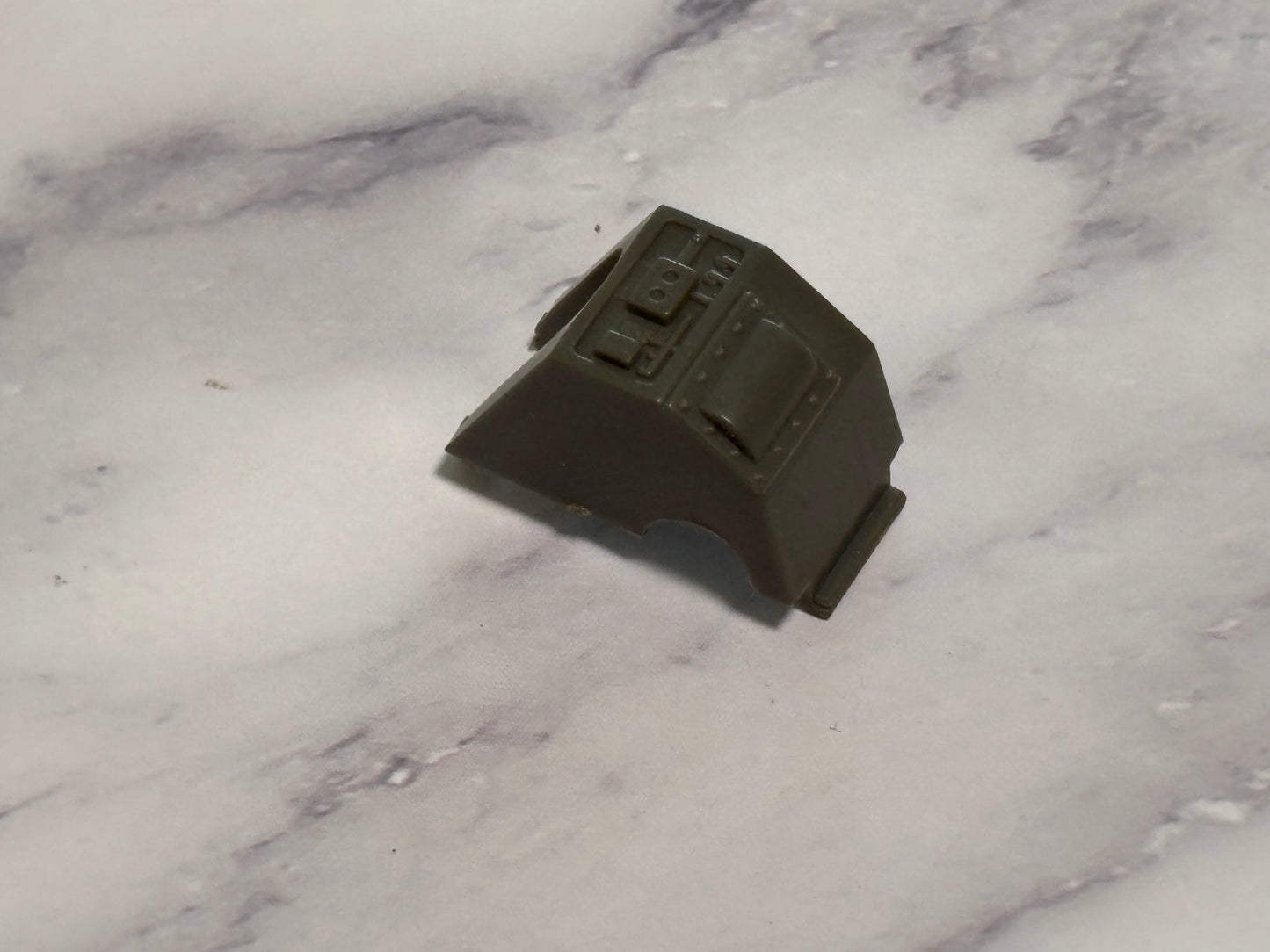 Vintage GI Joe Killer Whale Cannon Retainer Gun Clip Shroud Part ARAH 1984