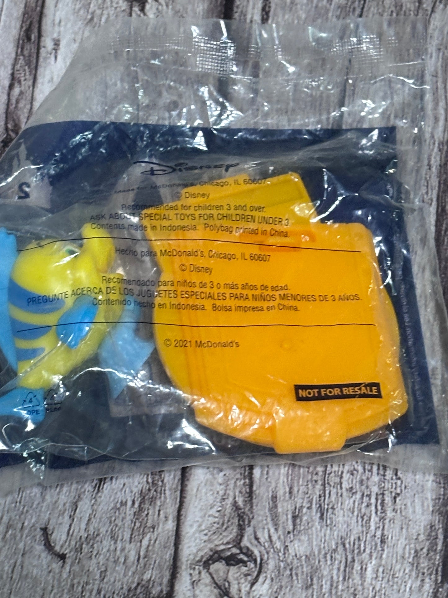 2021 McDonald's Happy Meal Toy Walt Disney World 50th Anniversary #2 Flounder