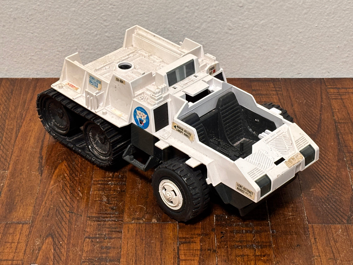 Vintage 1985 GI Joe ARAH Snow Cat Vehicle Hasbro