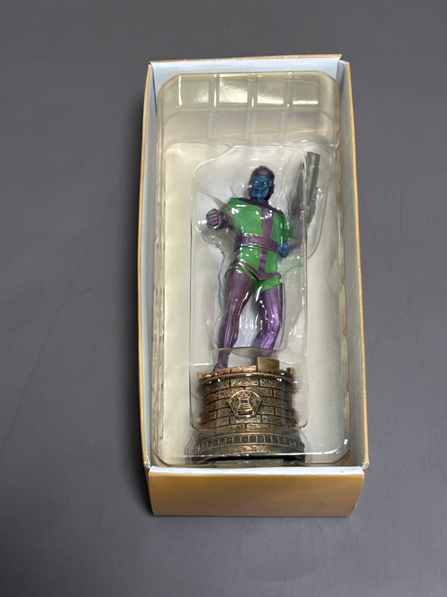 2014 Eaglemoss 5" Marvel Chess Collection "Kang #11" Black Rook Figurine