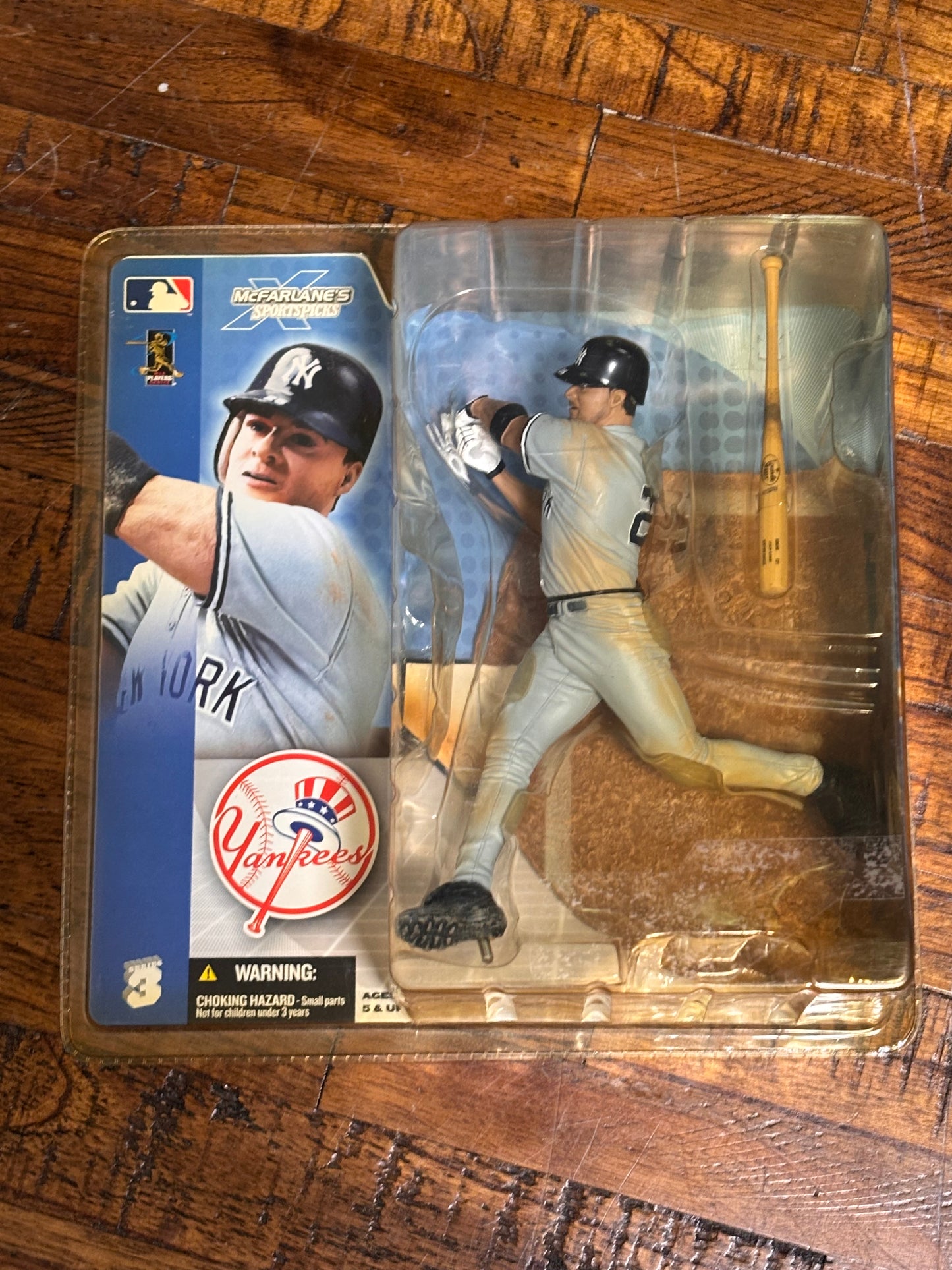 McFarlane MLB Baseball New York Yankees NYY Sports Picks Action Figure Series 3 2002 Jason Giambi New