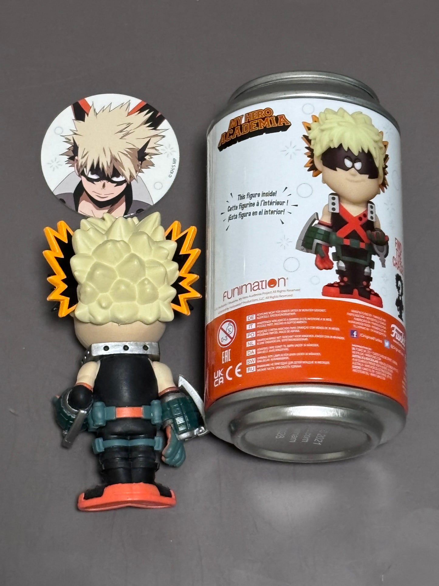 Funko Soda Figure Katsuki Bakugo My Hero Academia Limited Edition 1/10,500