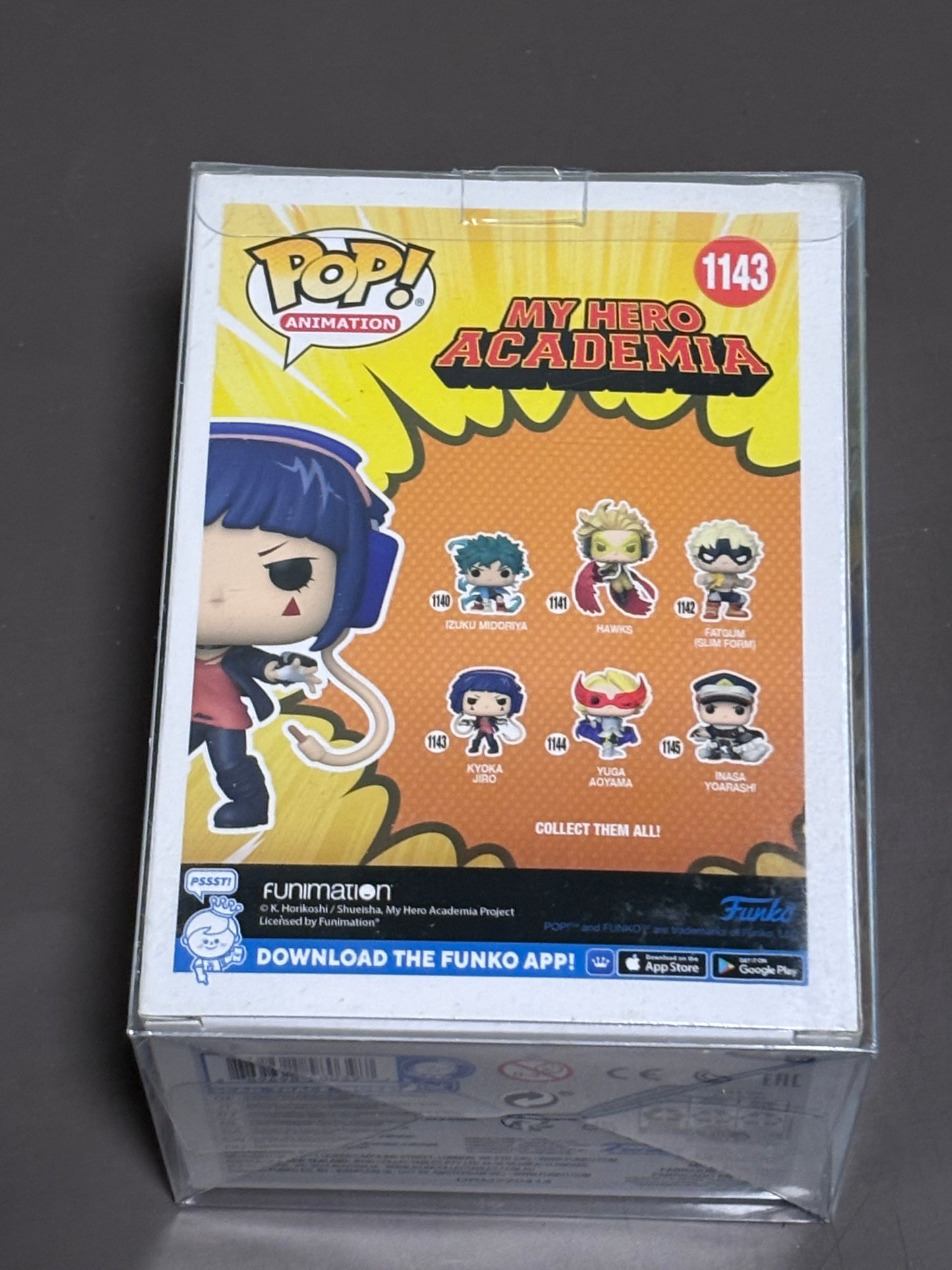 Funko Pop! Vinyl My Hero Academia Kyoka Jiro #1143 Animation Figure