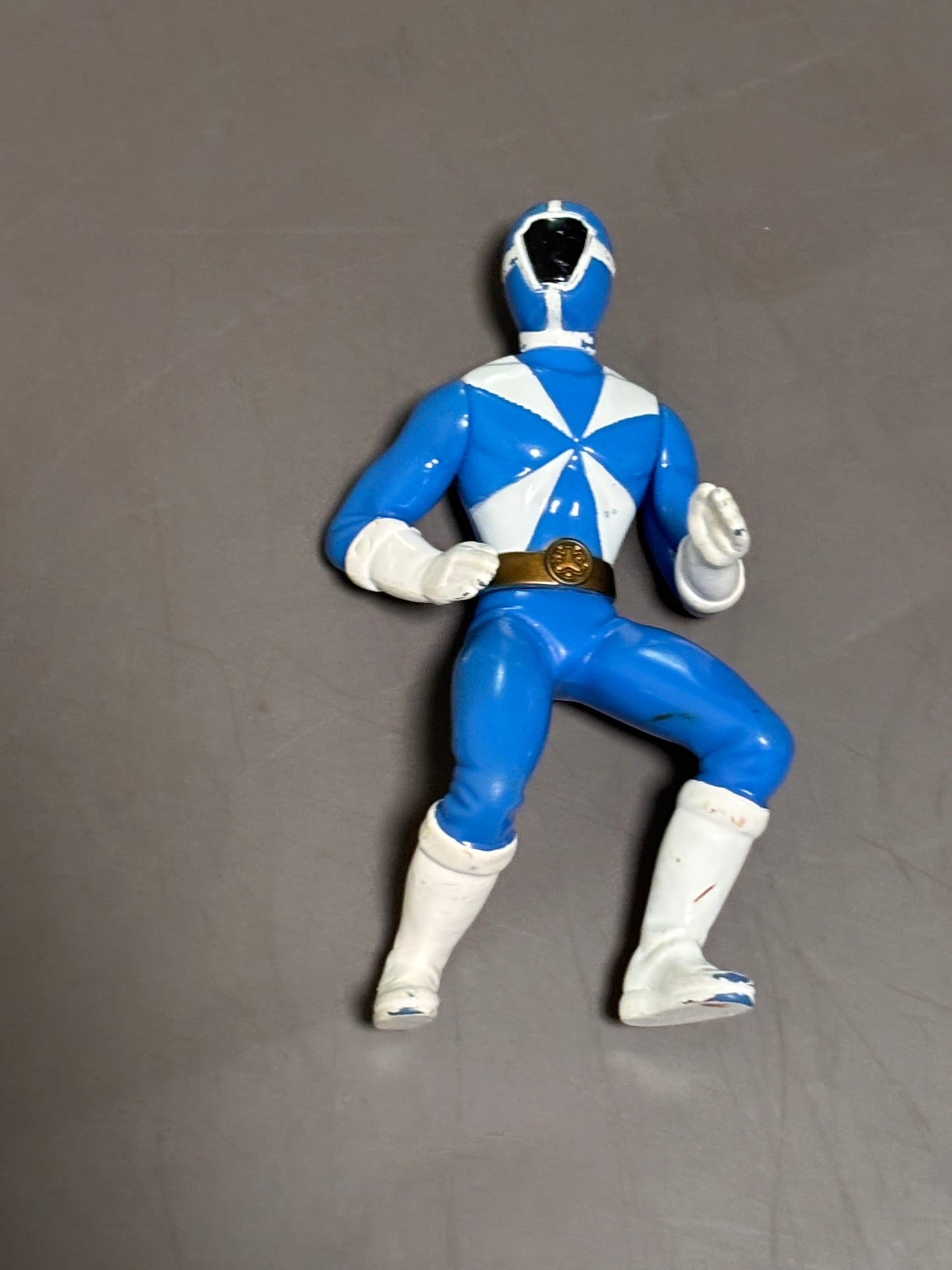 2000 McDonald’s Mighty Morphine Blue Power Ranger Moveable Figure Cake Topper 4”