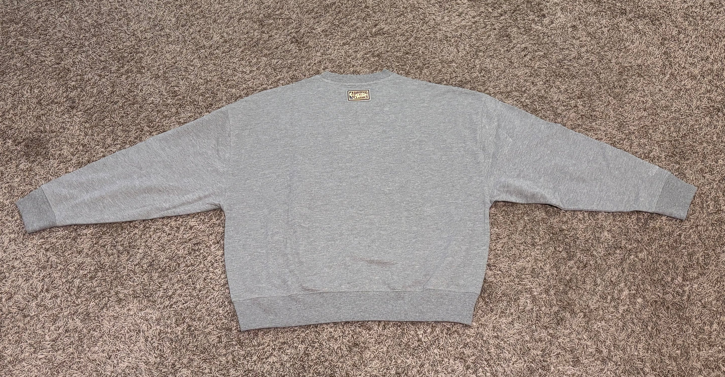 Denver Nuggets Mitchell & Ness Gray Big Face Rim Glass Breaking Hardwood Classic Hoodie Womens Medium M New NWT