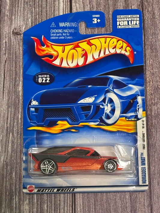 Hot Wheels First Editions 10 of 42 Nomadder What 2002 Collector No.022 Orange