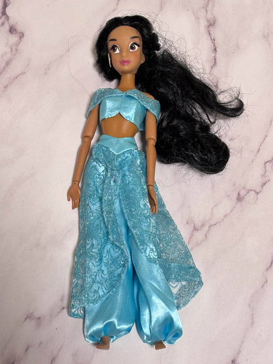 Disney Store London Aladdin Princess Jasmine Articulated Barbie 12”