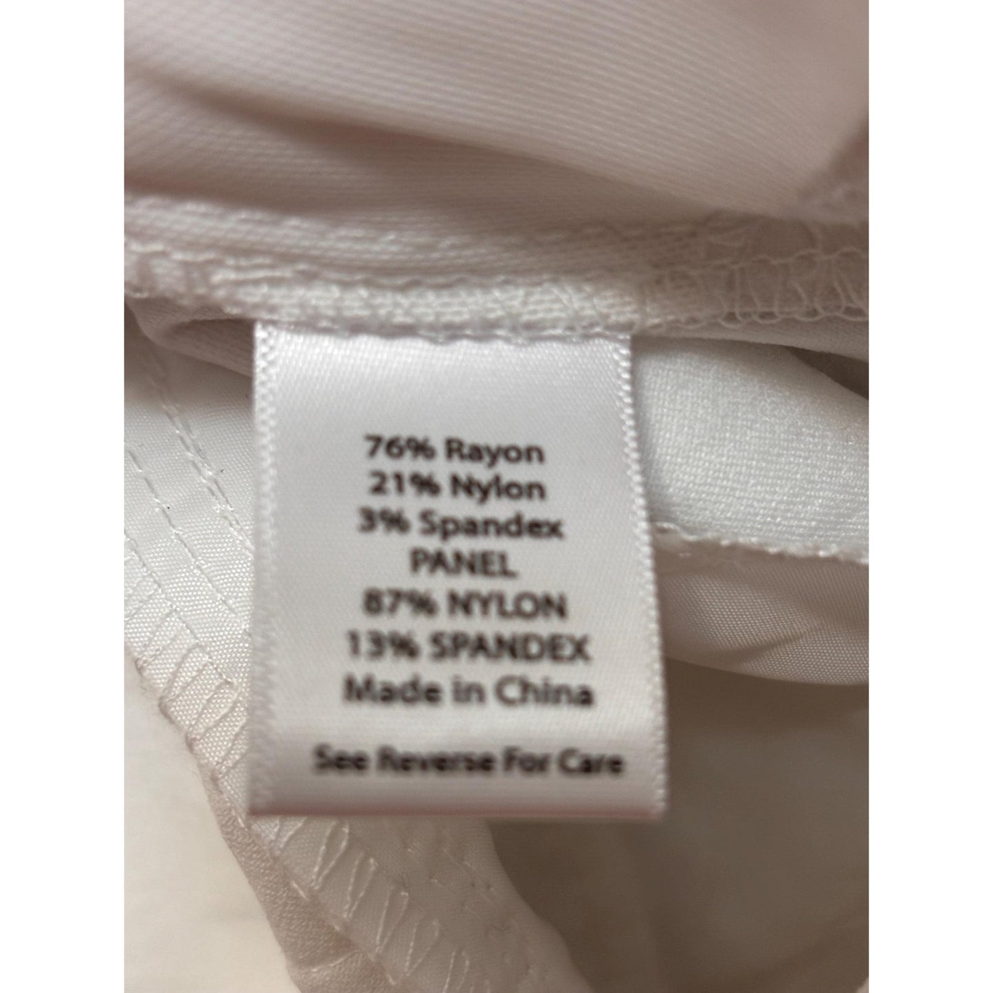 Carol Bay Women White Capri Business Casual Dress Pants 8 NWT