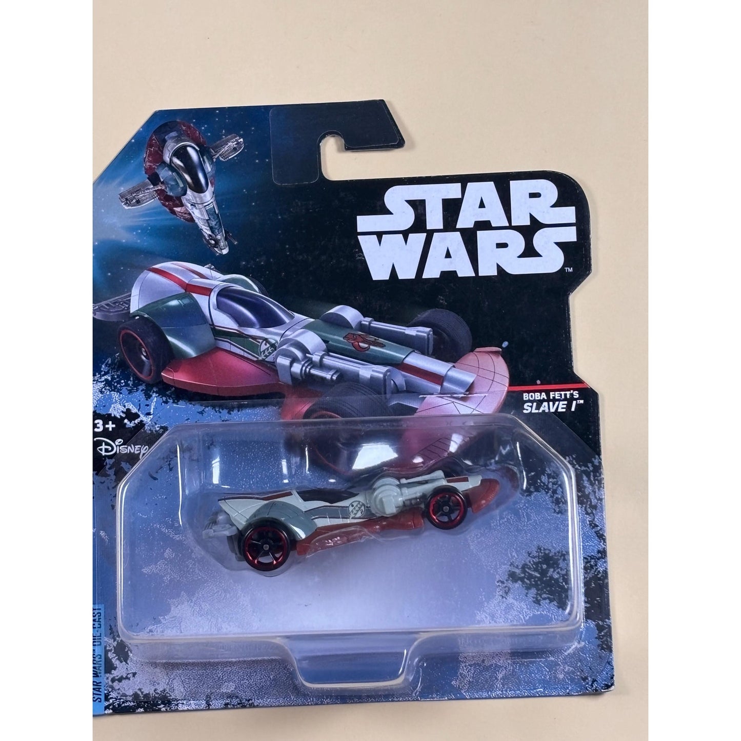 Hot Wheels Star Wars Carships Boba Fett Slave 1 Die-Cast Car 2016 Mattel