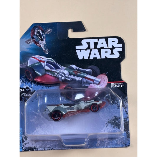 Hot Wheels Star Wars Carships Boba Fett Slave 1 Die-Cast Car 2016 Mattel