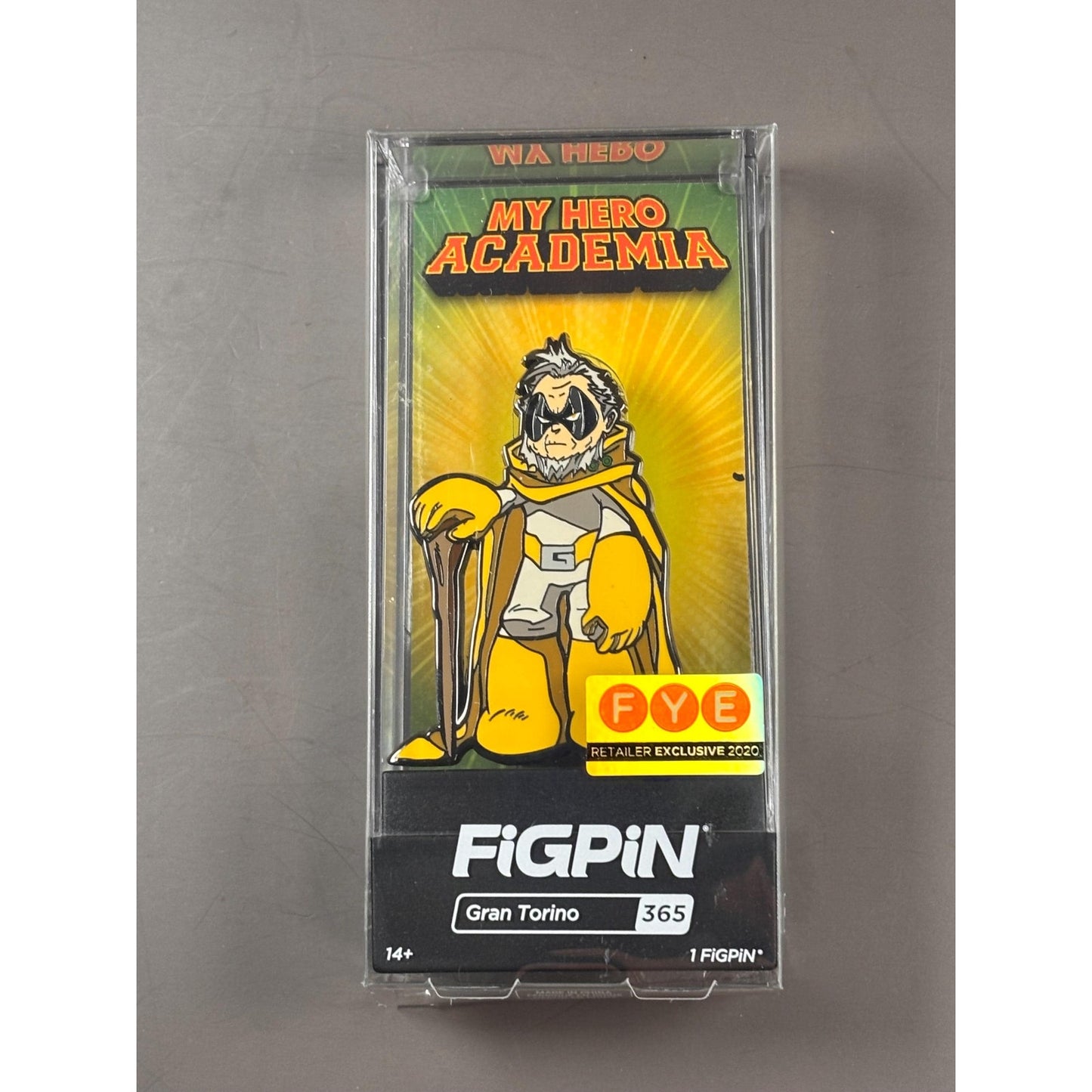 FiGPiN My Hero Academia MHA Gran Torino #365 FYE Exclusive New Anime Pin