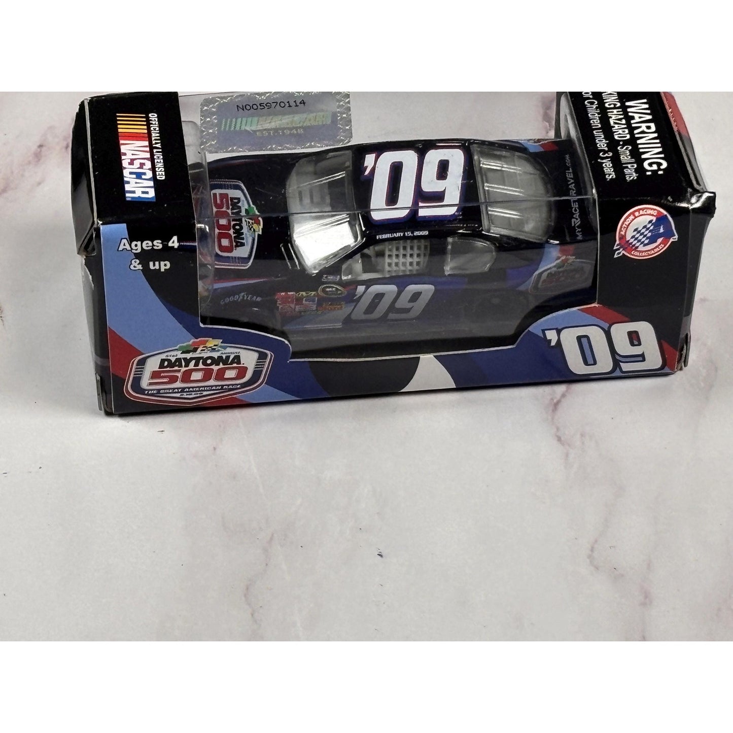 Daytona 500 Track Program 2009 The Great American Race 1/64 Scale Die Cast